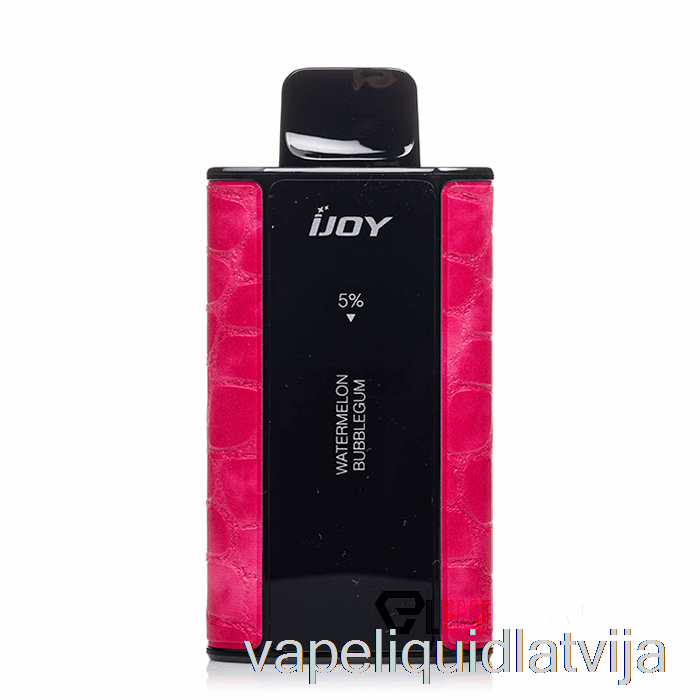 Ijoy Captain 10000 Vienreizējās Lietošanas Arbūzu Bubblegum Vape šķidrums